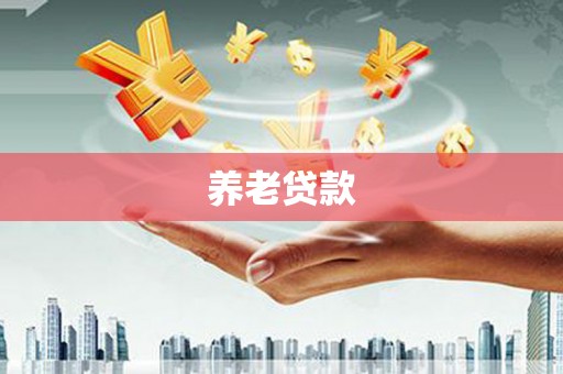 顺庆养老贷款