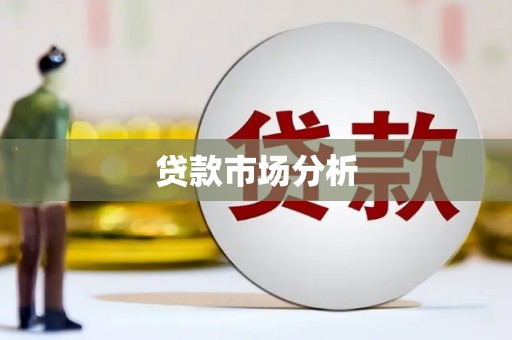 顺庆贷款市场分析