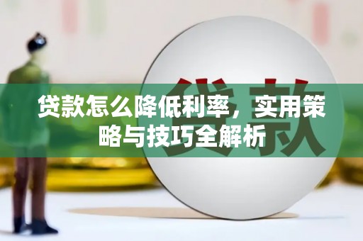 顺庆贷款怎么降低利率，实用策略与技巧全解析