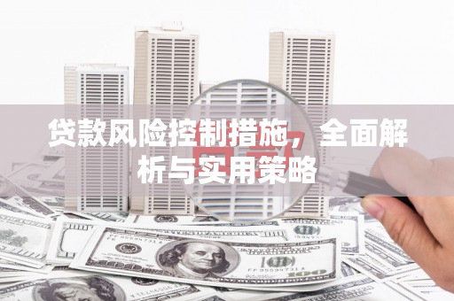 顺庆贷款风险控制措施，全面解析与实用策略