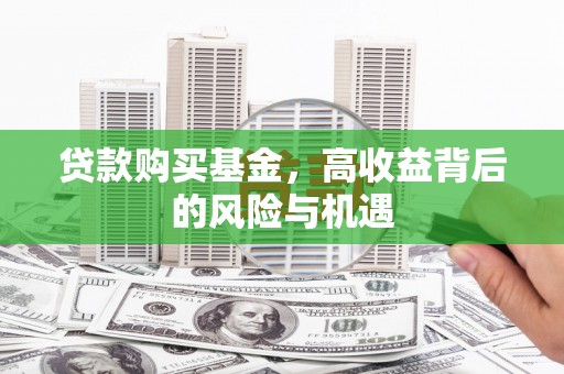 顺庆贷款购买基金，高收益背后的风险与机遇