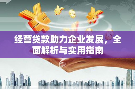 顺庆经营贷款助力企业发展，全面解析与实用指南