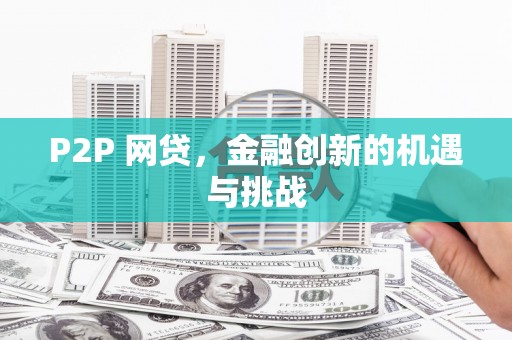 顺庆P2P 网贷，金融创新的机遇与挑战