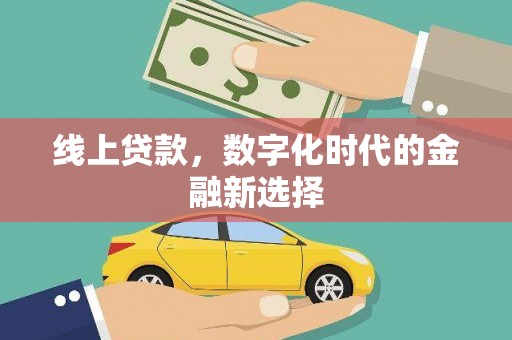 顺庆线上贷款，数字化时代的金融新选择