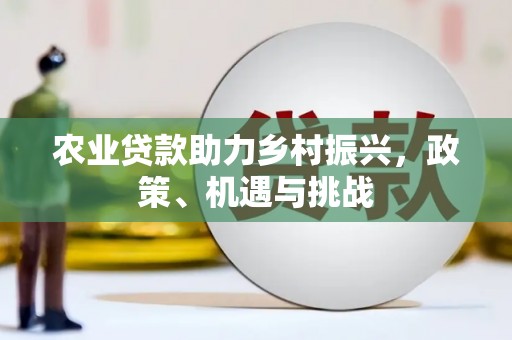 顺庆农业贷款助力乡村振兴，政策、机遇与挑战