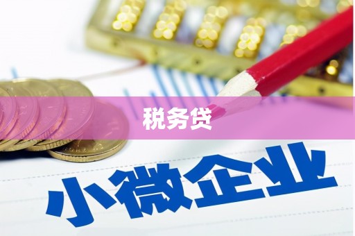 顺庆税务贷