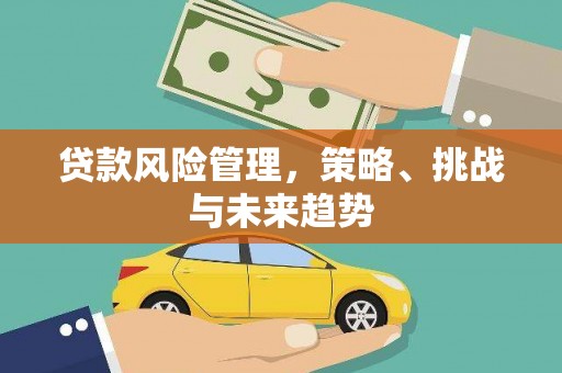 顺庆贷款风险管理，策略、挑战与未来趋势