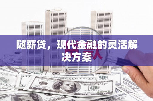 顺庆随薪贷，现代金融的灵活解决方案