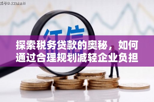 顺庆探索税务贷款的奥秘，如何通过合理规划减轻企业负担