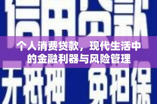 顺庆个人消费贷款，现代生活中的金融利器与风险管理