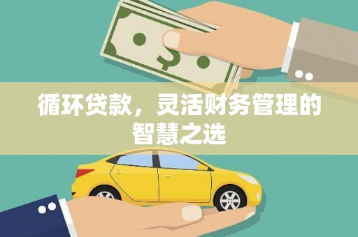 顺庆循环贷款，灵活财务管理的智慧之选