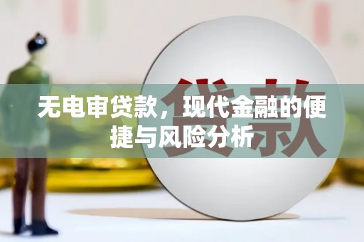 顺庆无电审贷款，现代金融的便捷与风险分析