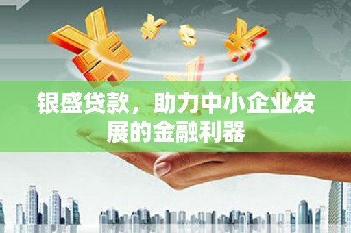 顺庆银盛贷款，助力中小企业发展的金融利器