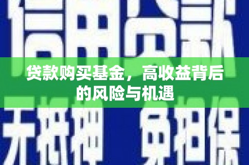 顺庆贷款购买基金，高收益背后的风险与机遇
