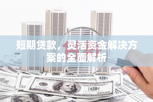 顺庆短期贷款，灵活资金解决方案的全面解析