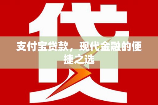 顺庆支付宝贷款，现代金融的便捷之选