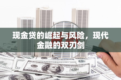 顺庆现金贷的崛起与风险，现代金融的双刃剑