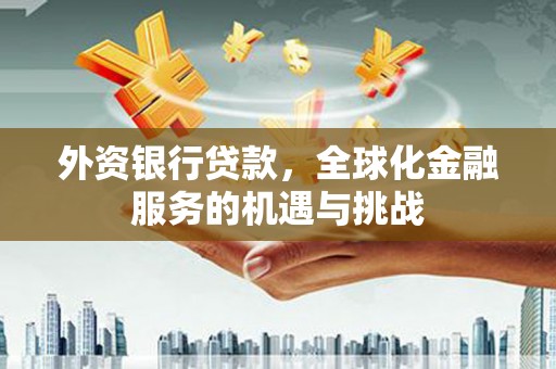 顺庆外资银行贷款，全球化金融服务的机遇与挑战