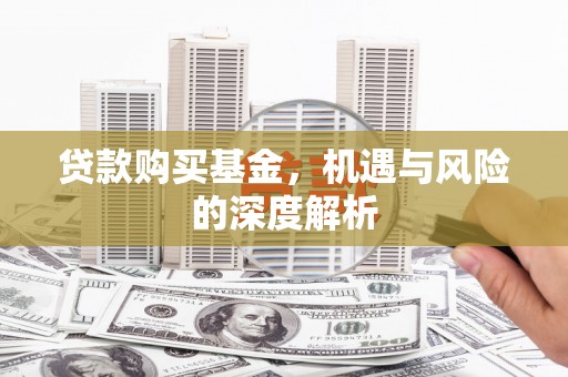 顺庆贷款购买基金，机遇与风险的深度解析