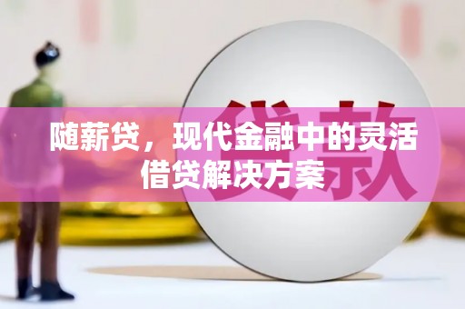 顺庆随薪贷，现代金融中的灵活借贷解决方案