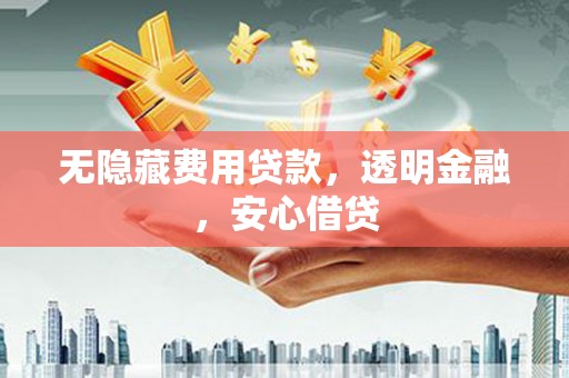 顺庆无隐藏费用贷款，透明金融，安心借贷