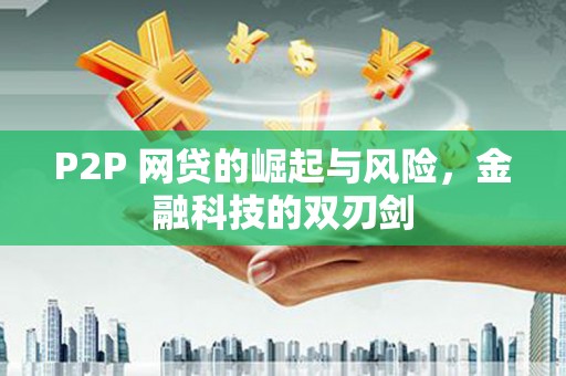 顺庆P2P 网贷的崛起与风险，金融科技的双刃剑