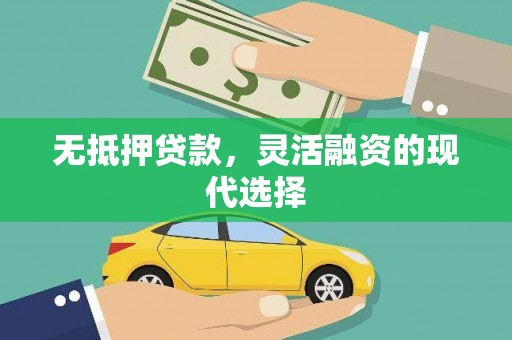 顺庆无抵押贷款，灵活融资的现代选择