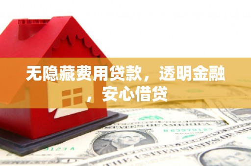 顺庆无隐藏费用贷款，透明金融，安心借贷