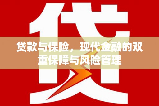 顺庆贷款与保险，现代金融的双重保障与风险管理