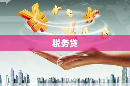 顺庆税务贷