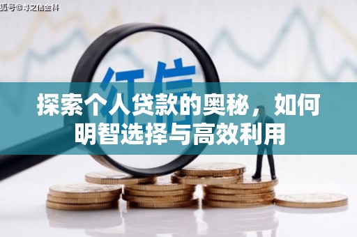 顺庆探索个人贷款的奥秘，如何明智选择与高效利用