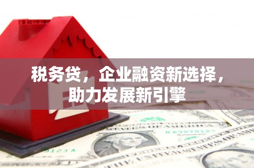 顺庆税务贷，企业融资新选择，助力发展新引擎