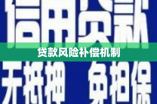 顺庆贷款风险补偿机制