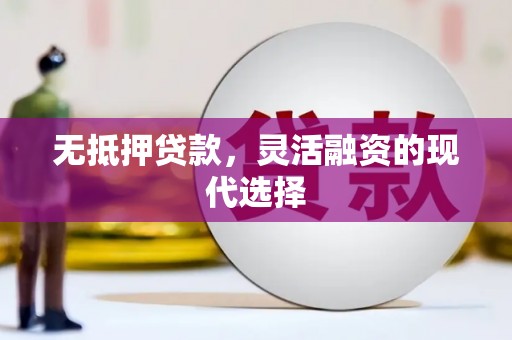 顺庆无抵押贷款，灵活融资的现代选择