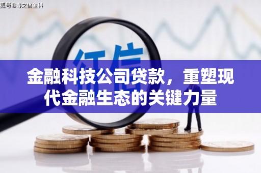 顺庆金融科技公司贷款，重塑现代金融生态的关键力量
