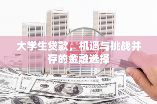 顺庆大学生贷款，机遇与挑战并存的金融选择