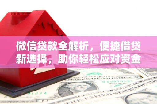 顺庆微信贷款全解析，便捷借贷新选择，助你轻松应对资金需求